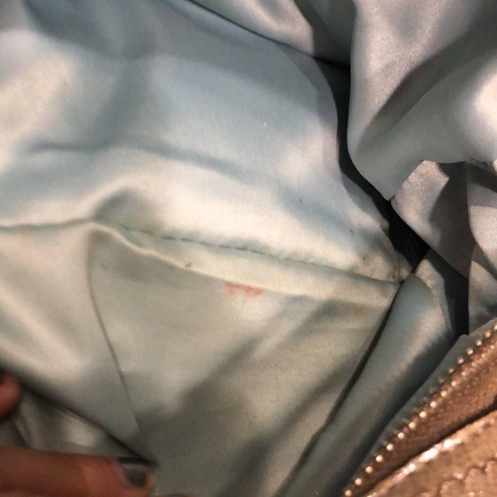 COACH gold leather hobo purse - Picture 10 of 16